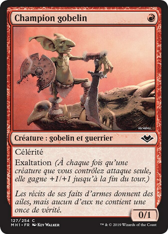 image Champion gobelin