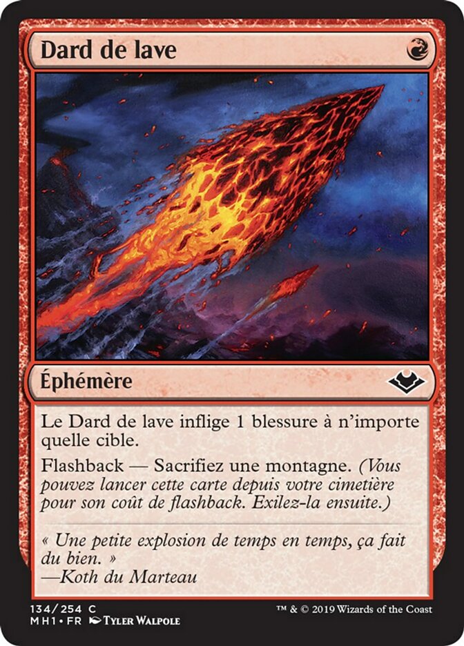 image Dard de lave