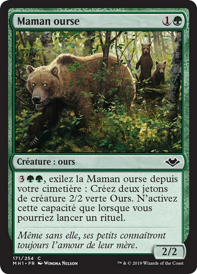 image Maman ourse