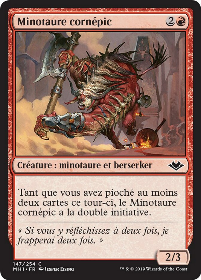 image Minotaure cornépic