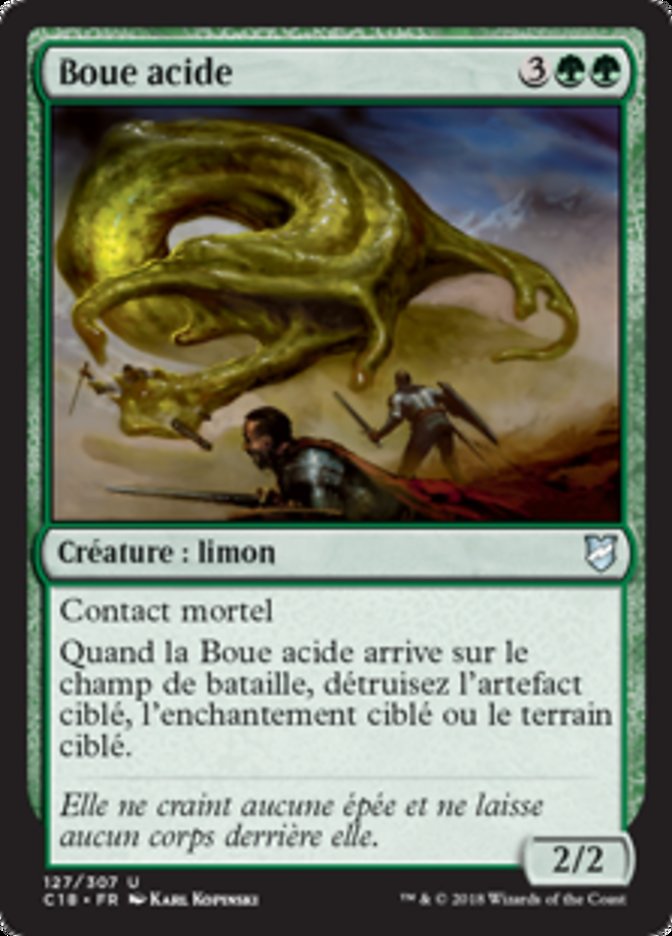 image Boue acide