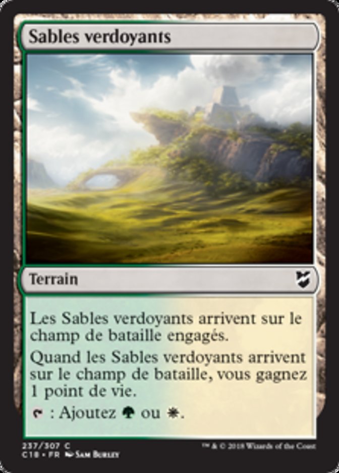 image Sables verdoyants