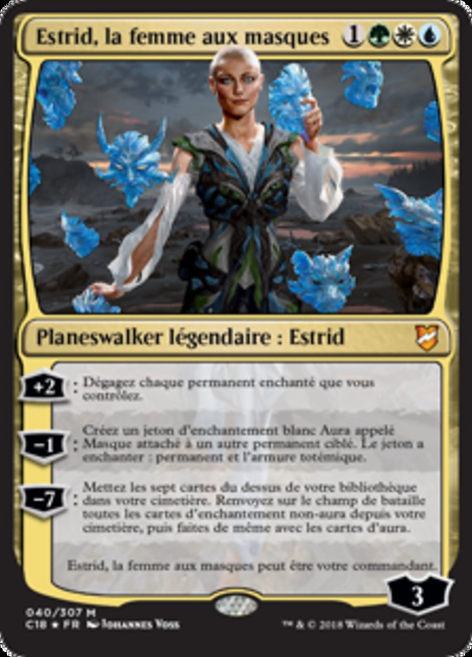 image Estrid, la femme aux masques