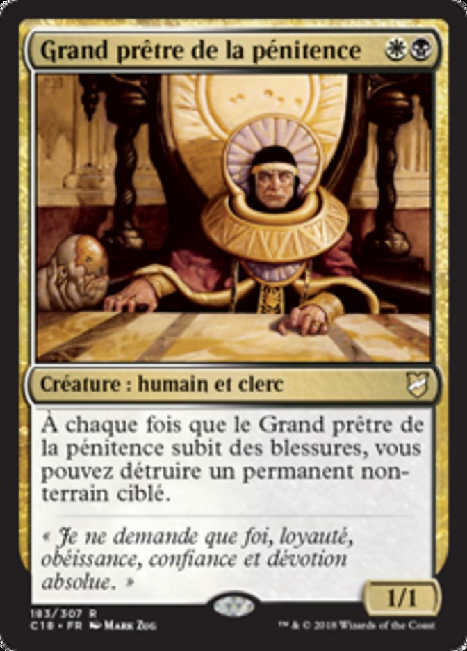 image Grand prêtre de la pénitence