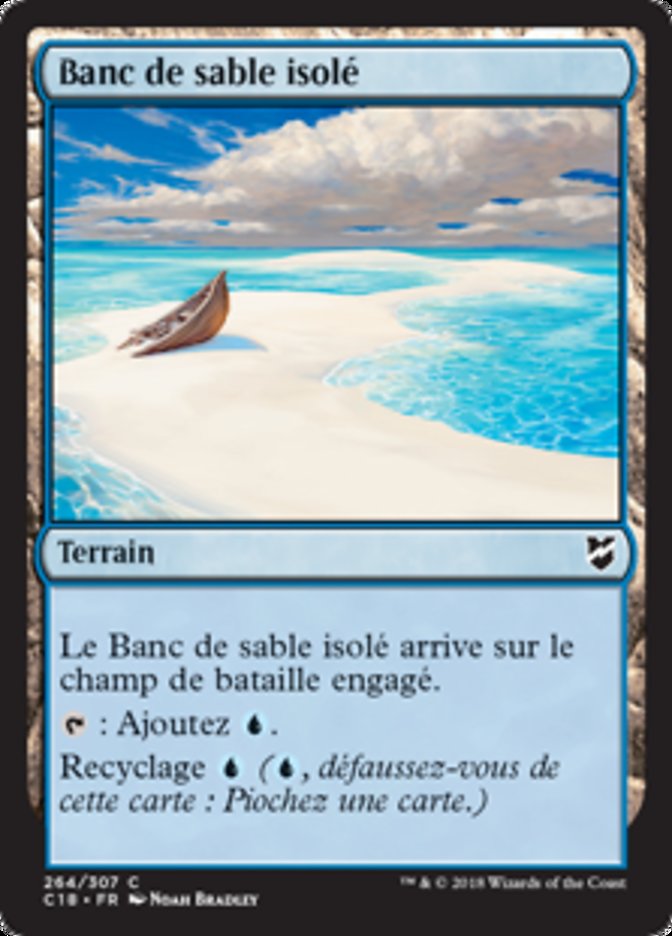 image Banc de sable isolé