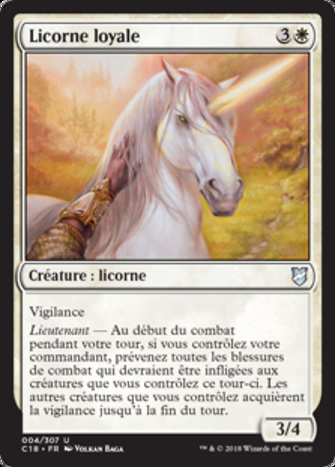image Licorne loyale