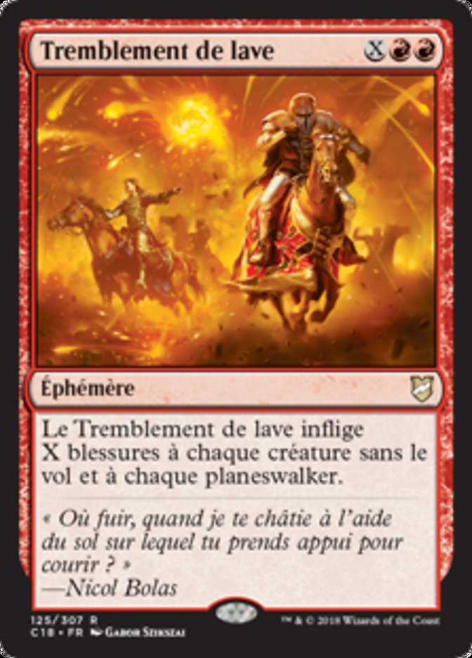 image Tremblement de lave
