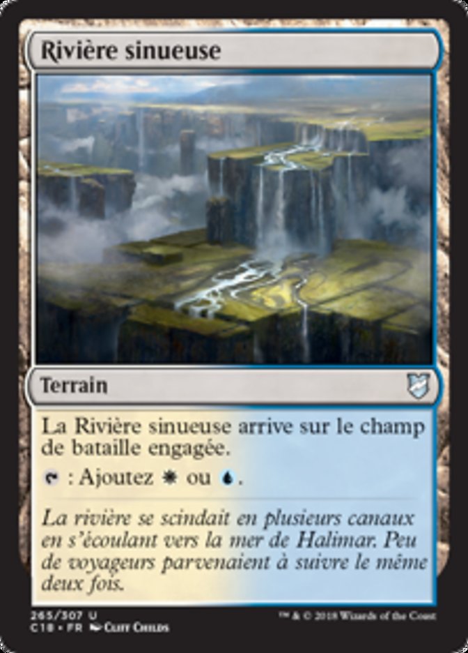 image Rivière sinueuse