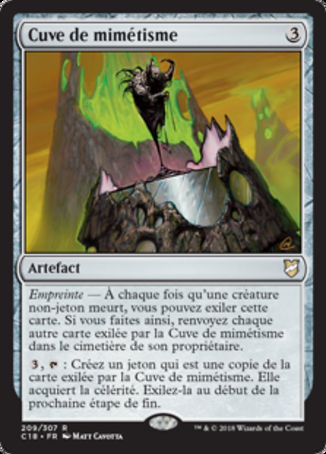 image Cuve de mimétisme