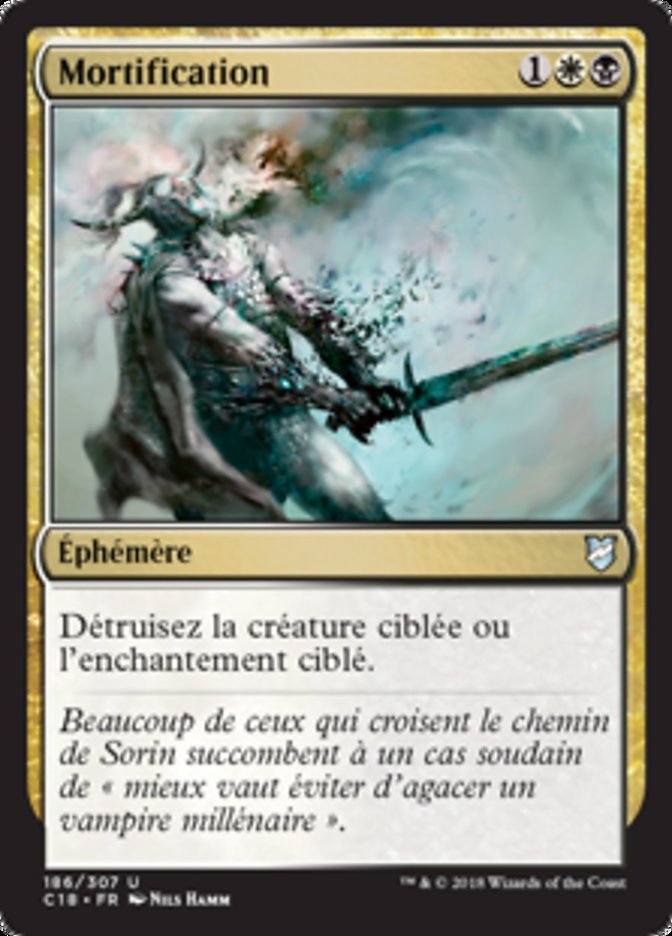 image Mortification