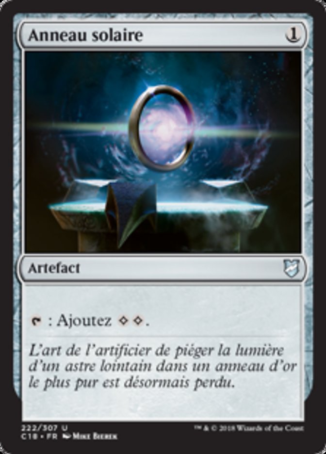 image Anneau solaire