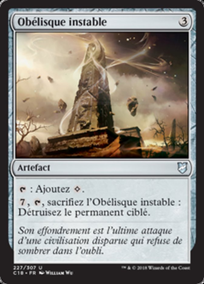 image Obélisque instable