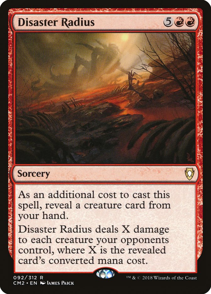 image Disaster Radius