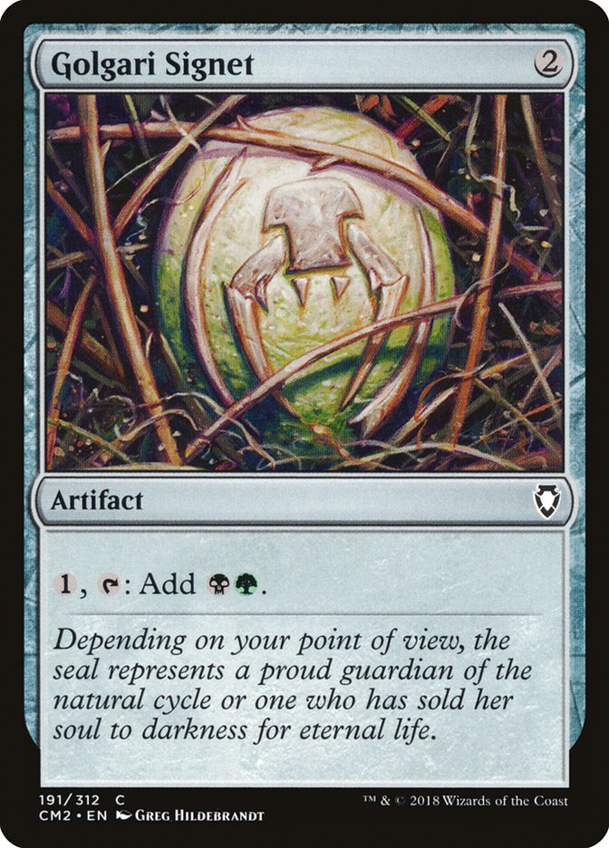image Golgari Signet