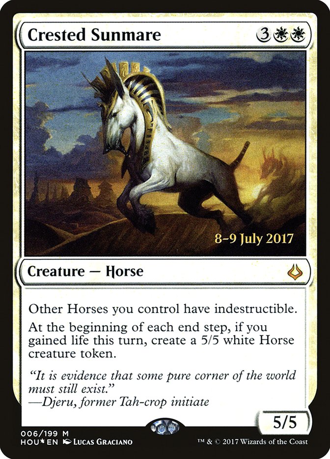 image Crested Sunmare