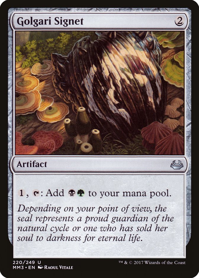 image Golgari Signet