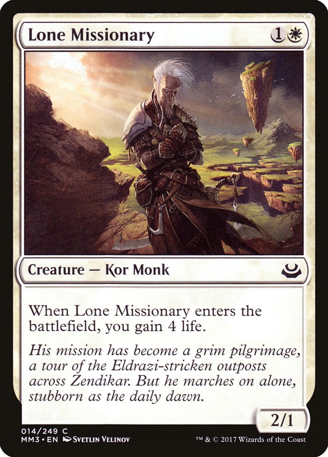 image Lone Missionary