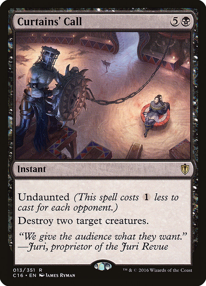 image Curtains' Call