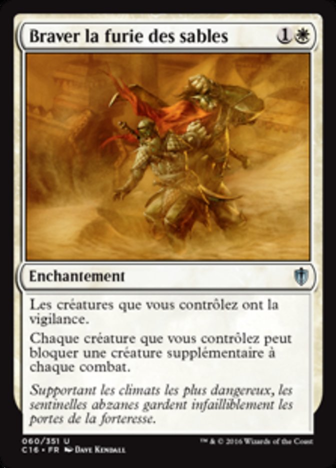 image Braver la furie des sables