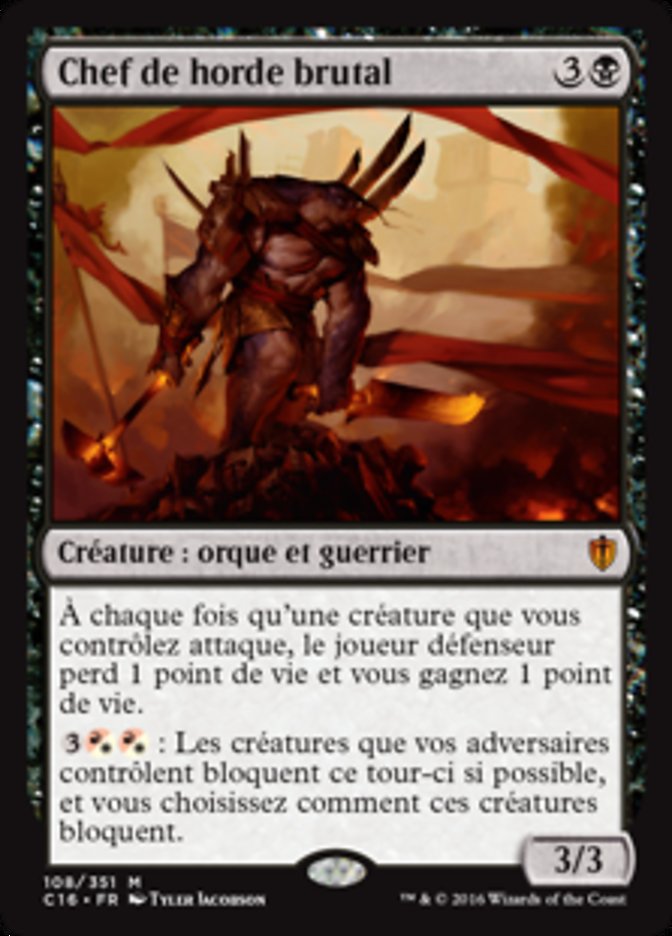 image Chef de horde brutal