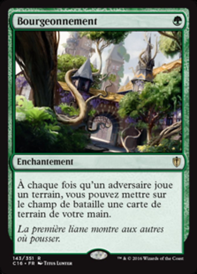 image Bourgeonnement