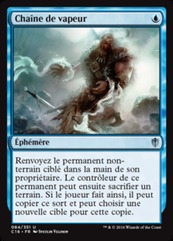 image Chaîne de vapeur