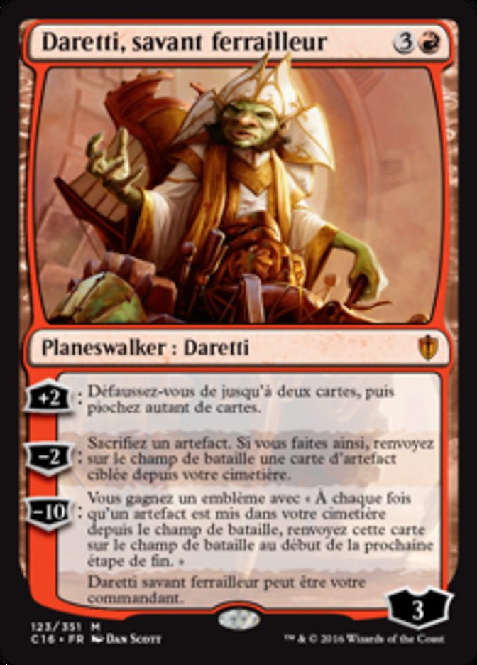 image Daretti, savant ferrailleur