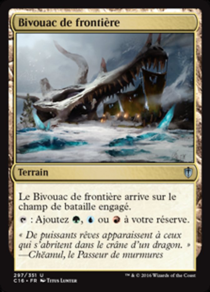 image Bivouac de frontière