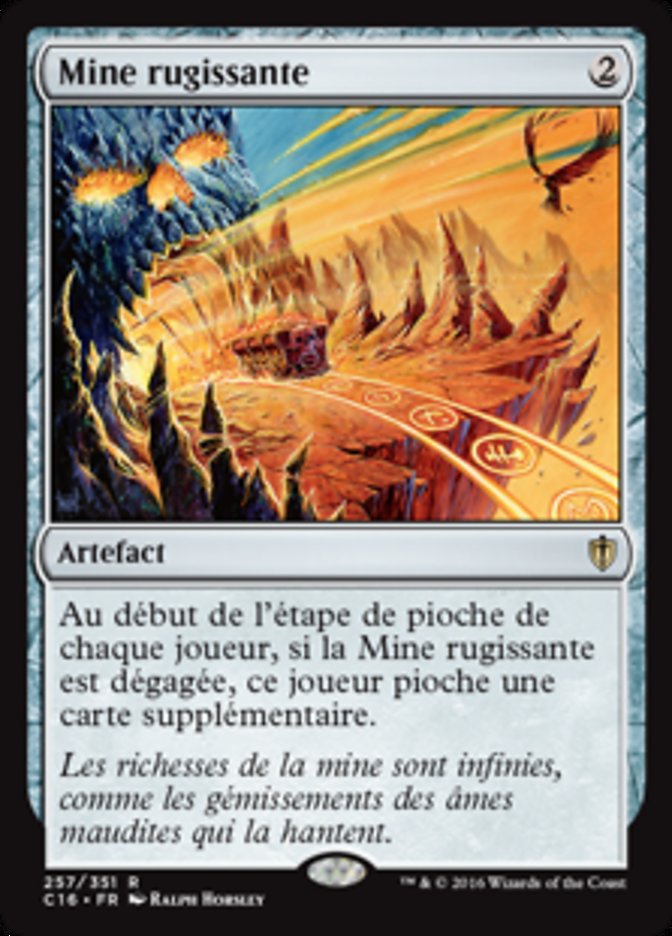 image Mine rugissante