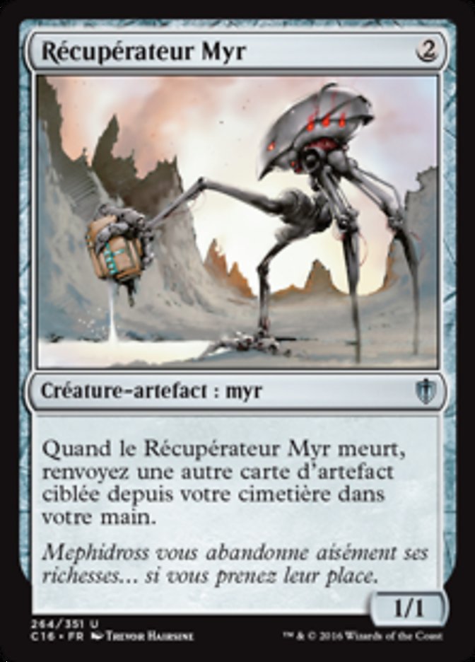 image Récupérateur Myr