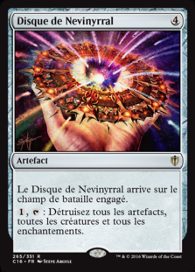 image Disque de Nevinyrral