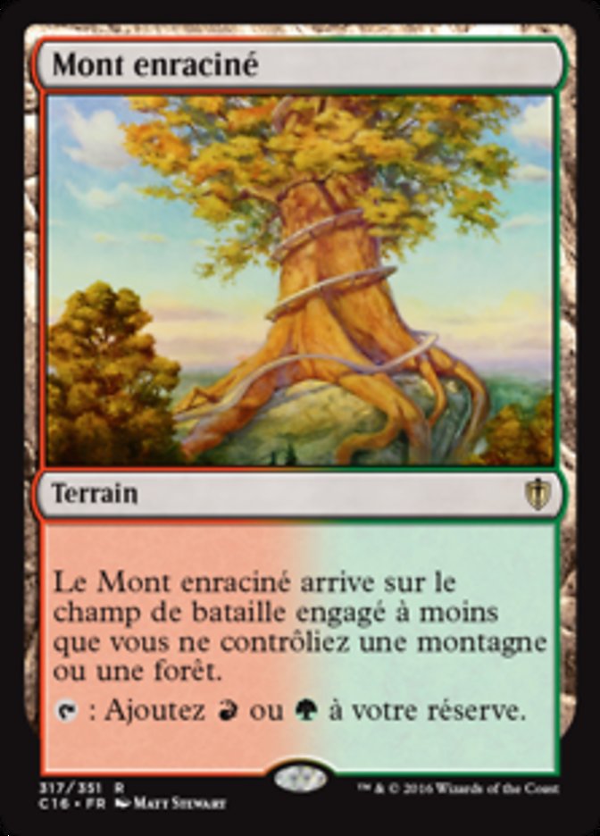 image Mont enraciné