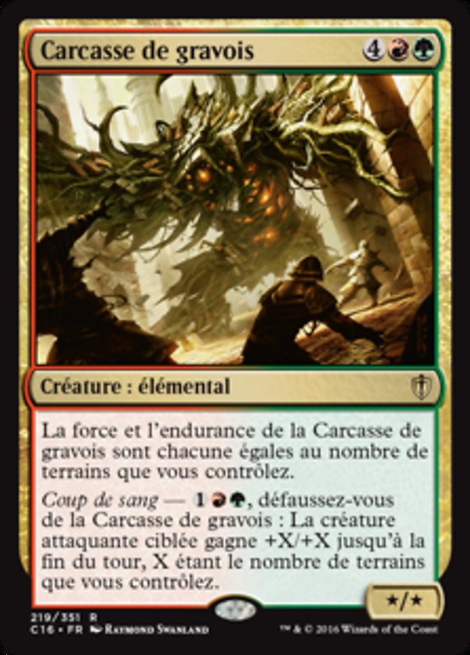 image Carcasse de gravois