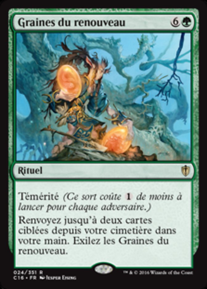 image Graines du renouveau