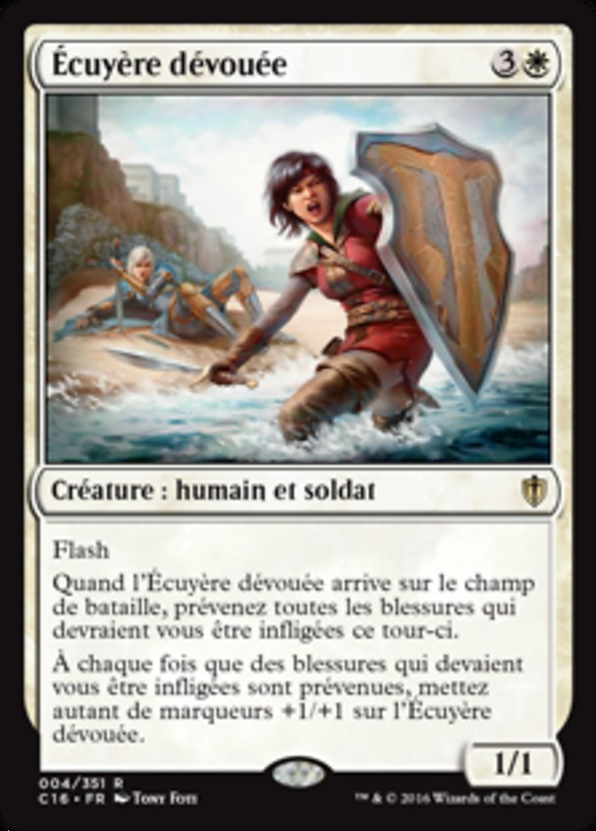 image Écuyère dévouée