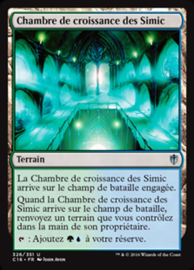 image Chambre de croissance des Simic