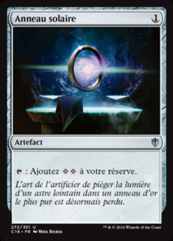 image Anneau solaire