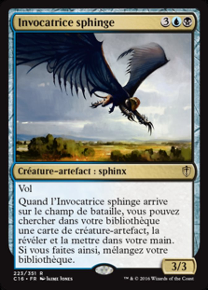 image Invocatrice sphinge