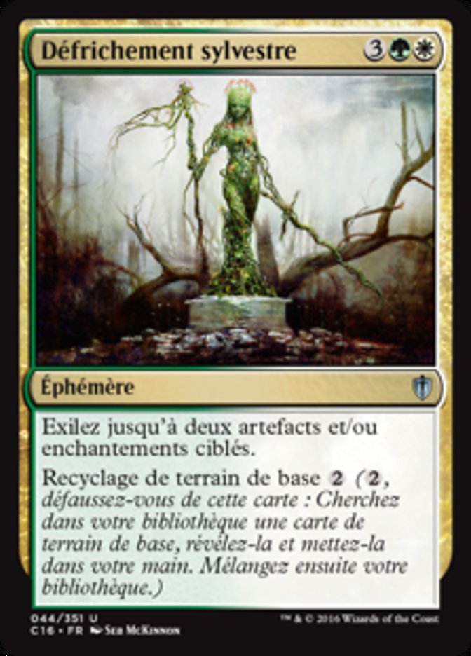 image Défrichement sylvestre