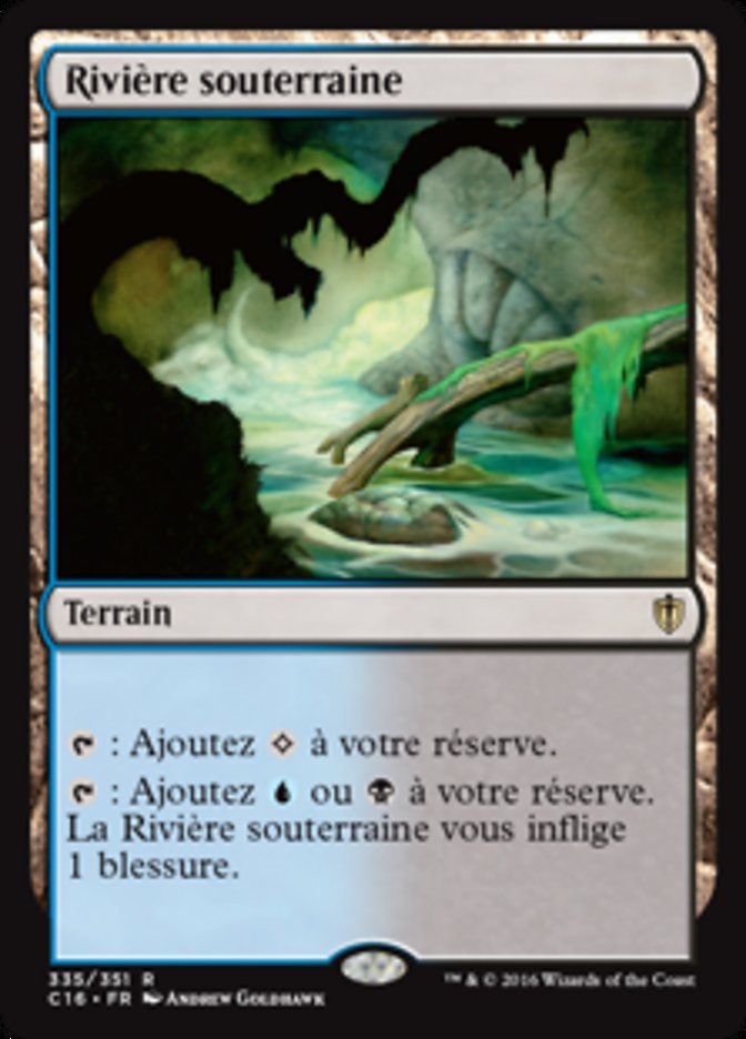 image Rivière souterraine
