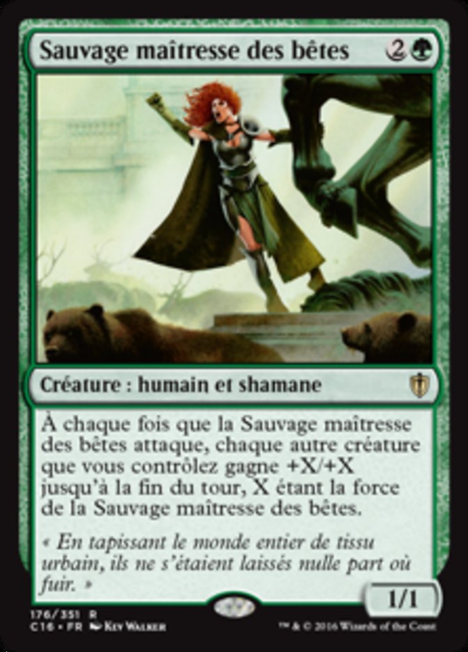 image Sauvage maîtresse des bêtes