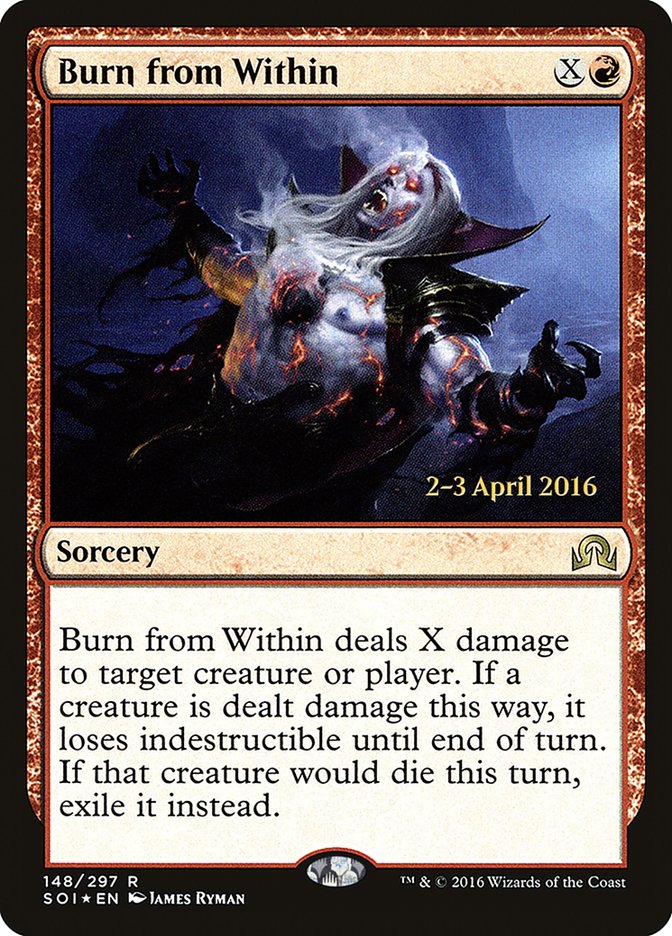 image Burn from Within