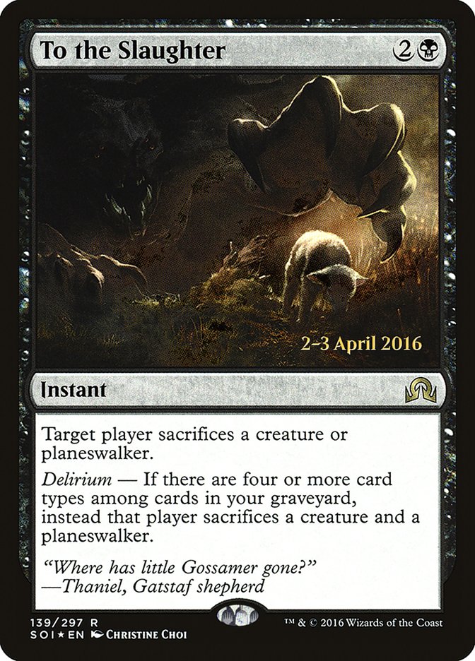 image To the Slaughter