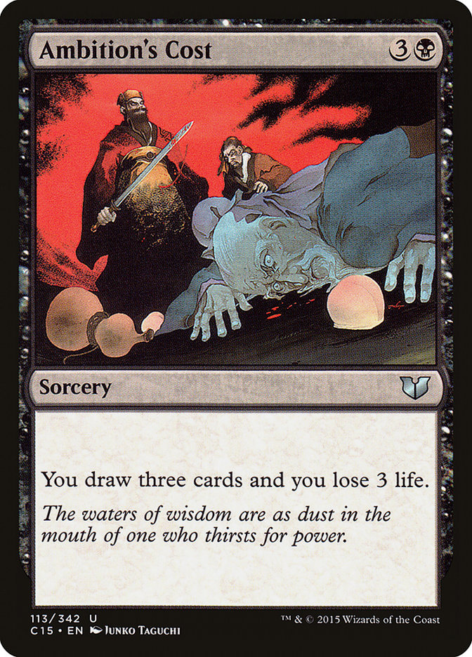 image Ambition's Cost