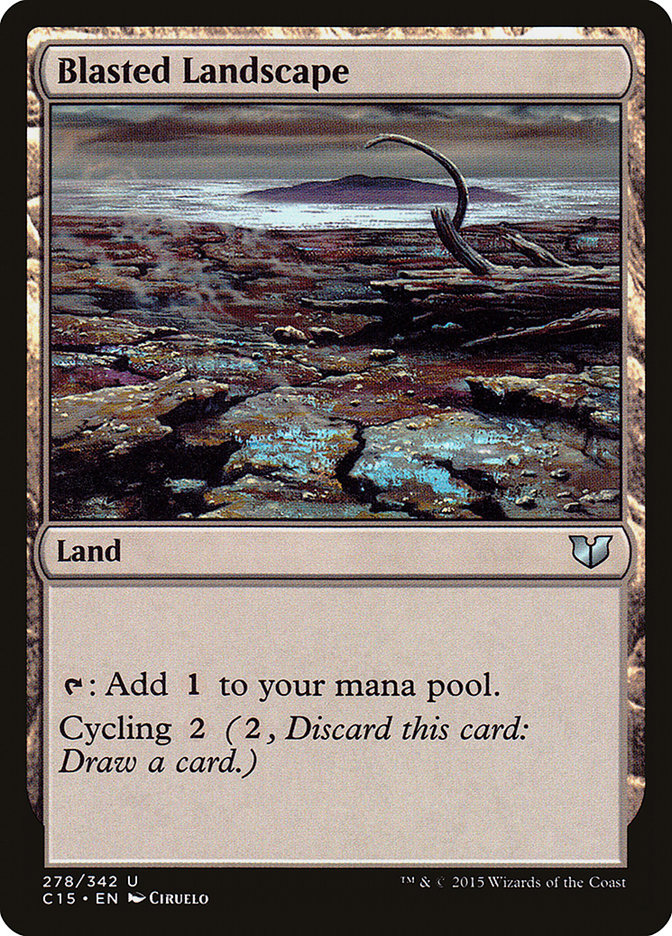 image Blasted Landscape