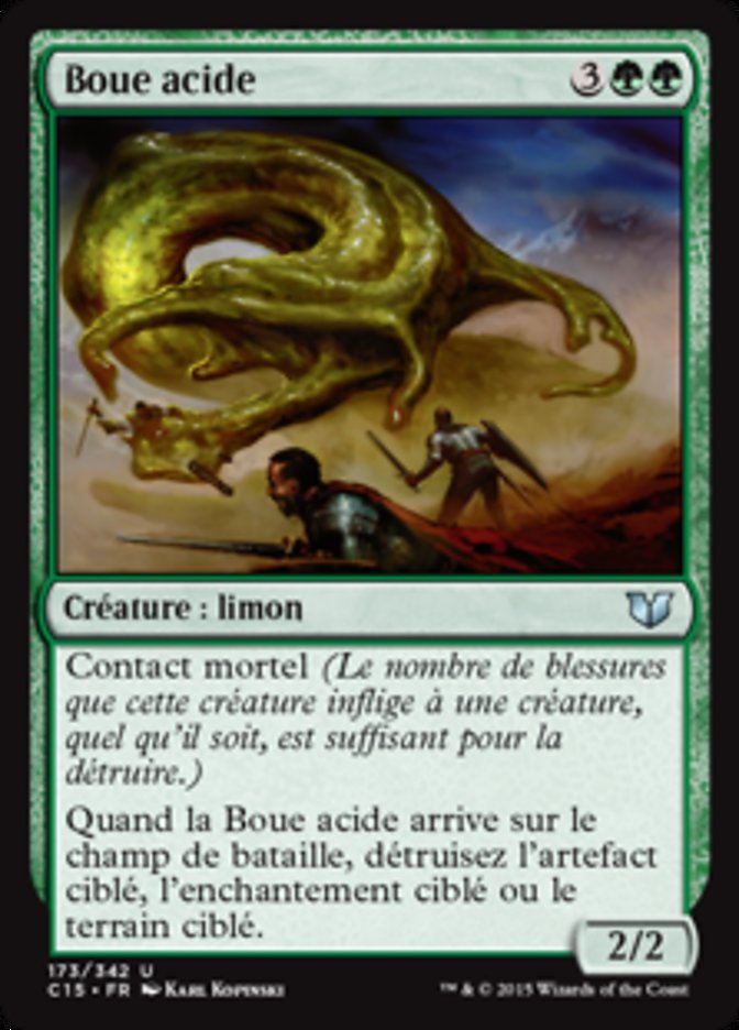 image Boue acide
