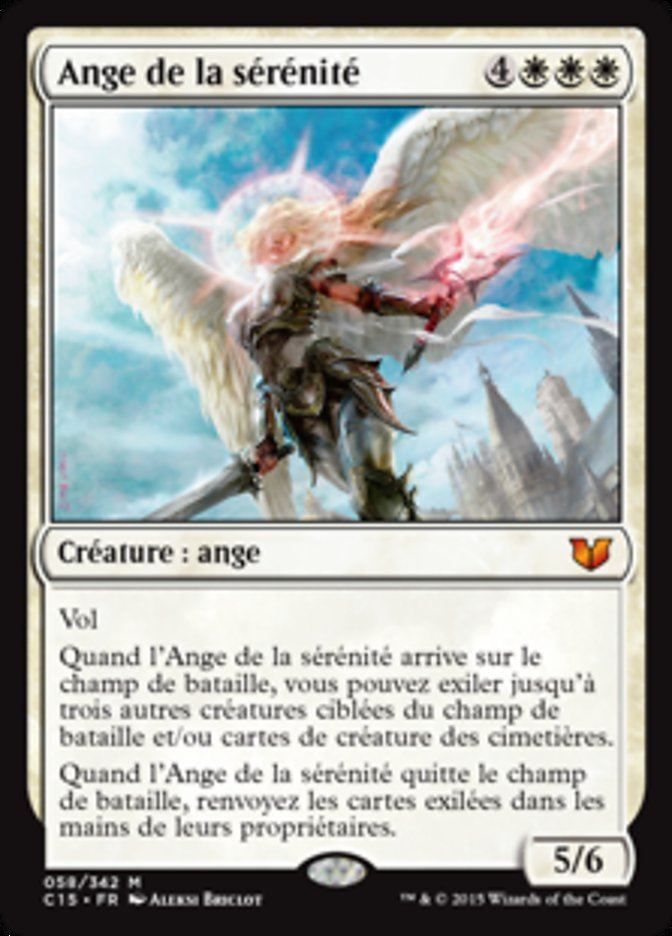 image Ange de la sérénité