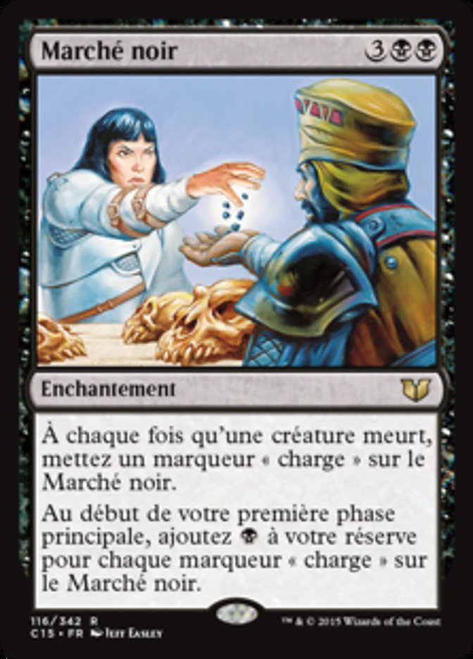 image Marché noir