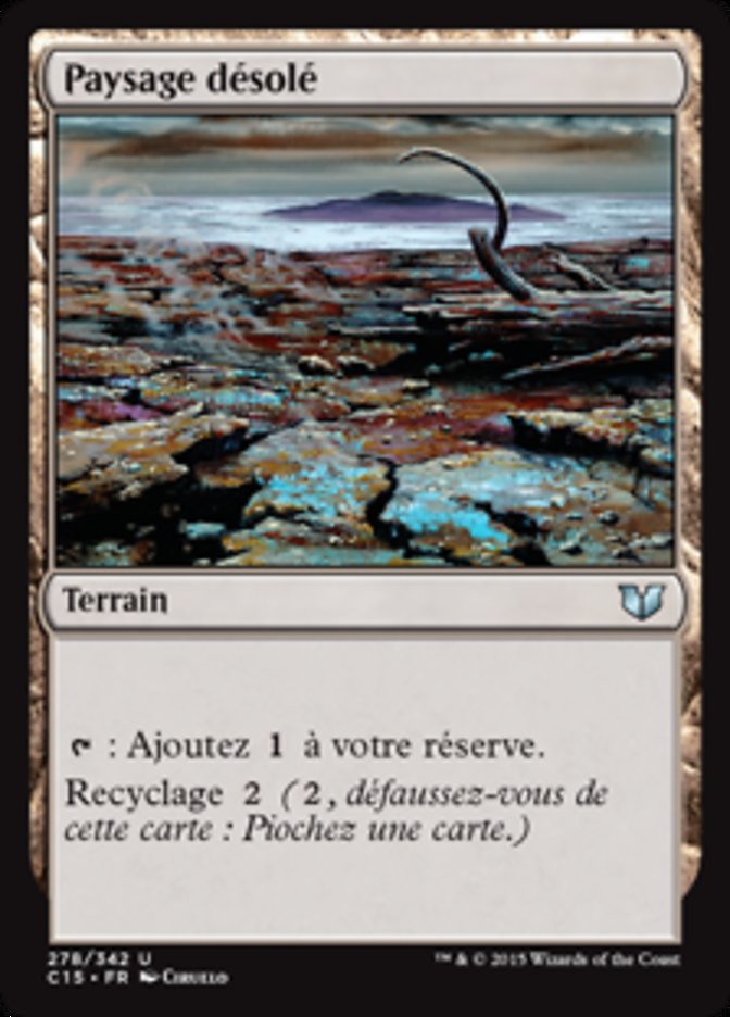 image Paysage désolé