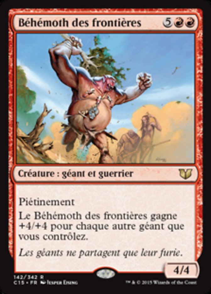 image Béhémoth des frontières
